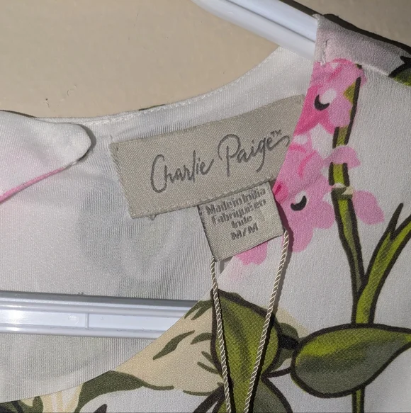 Charlie Paige Floral Dress NWT - Picture 5 of 7